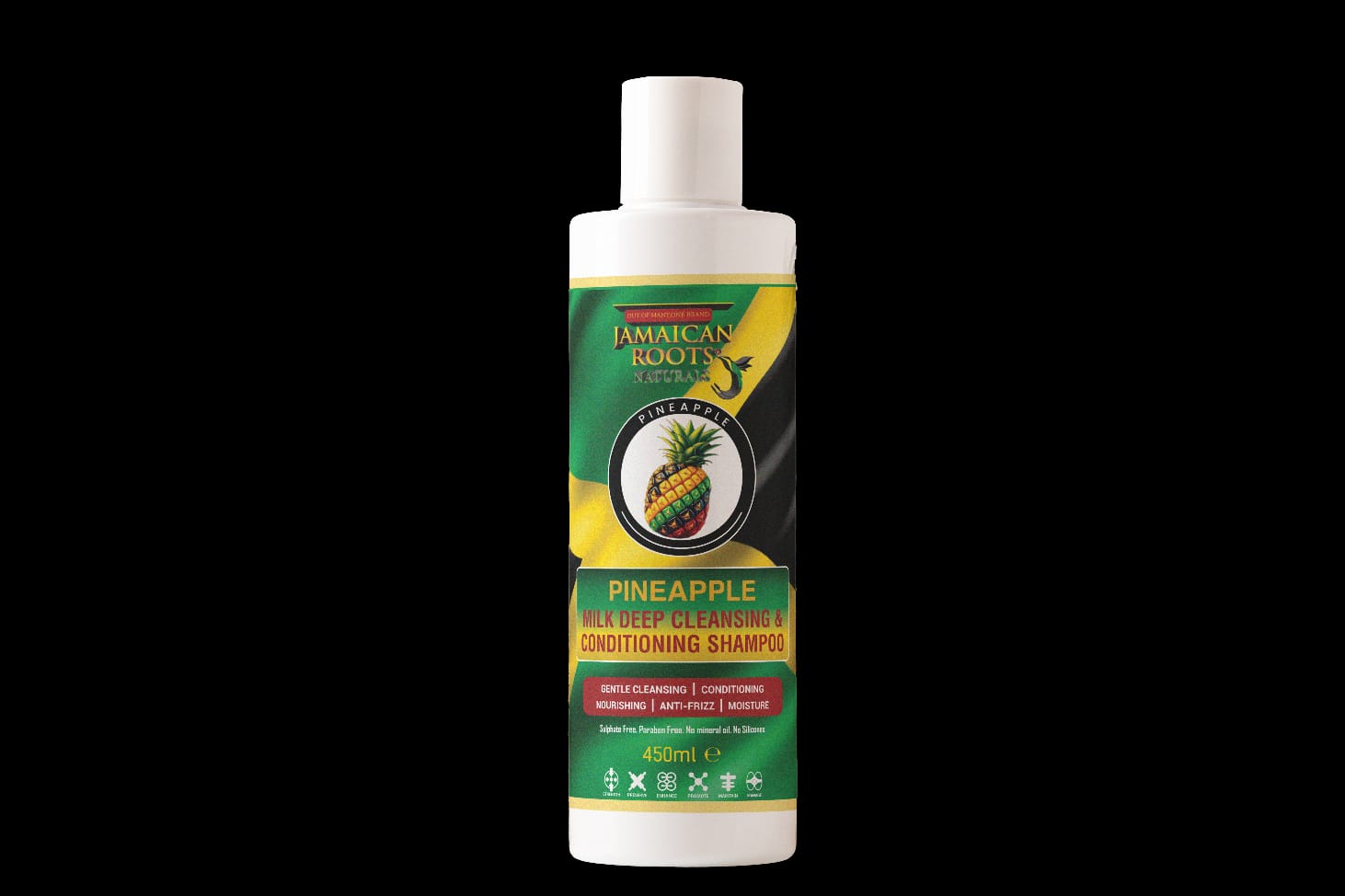 Jamaican Roots Pineapple Milk Deep Cleansing Shampoo
