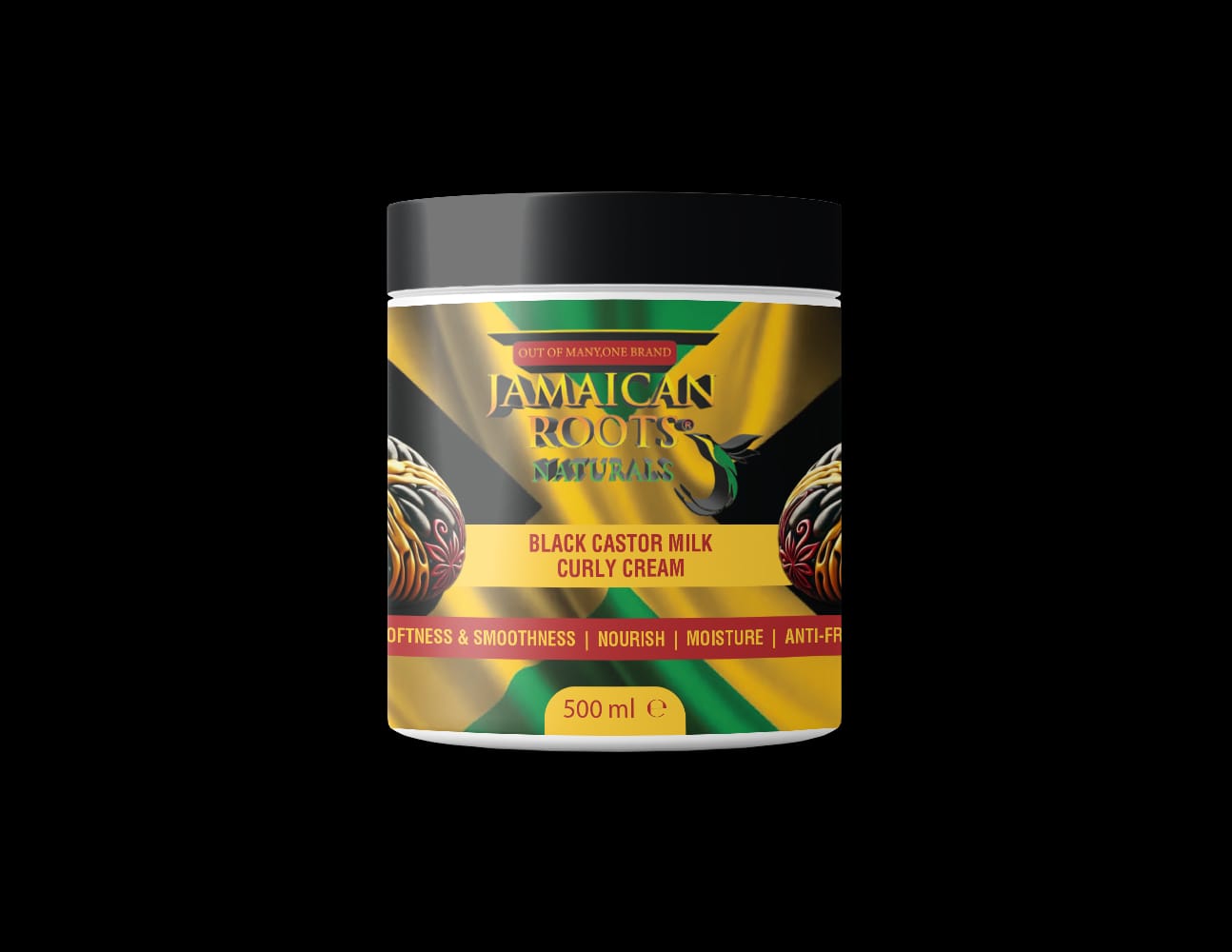 Jamaican Roots Black Castor Milk Curling Cream