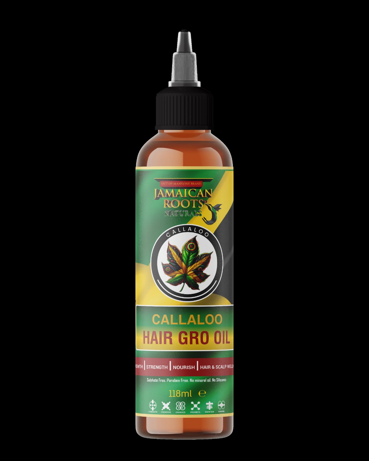 Jamaican Roots Callaloo Hair Gro Oil
